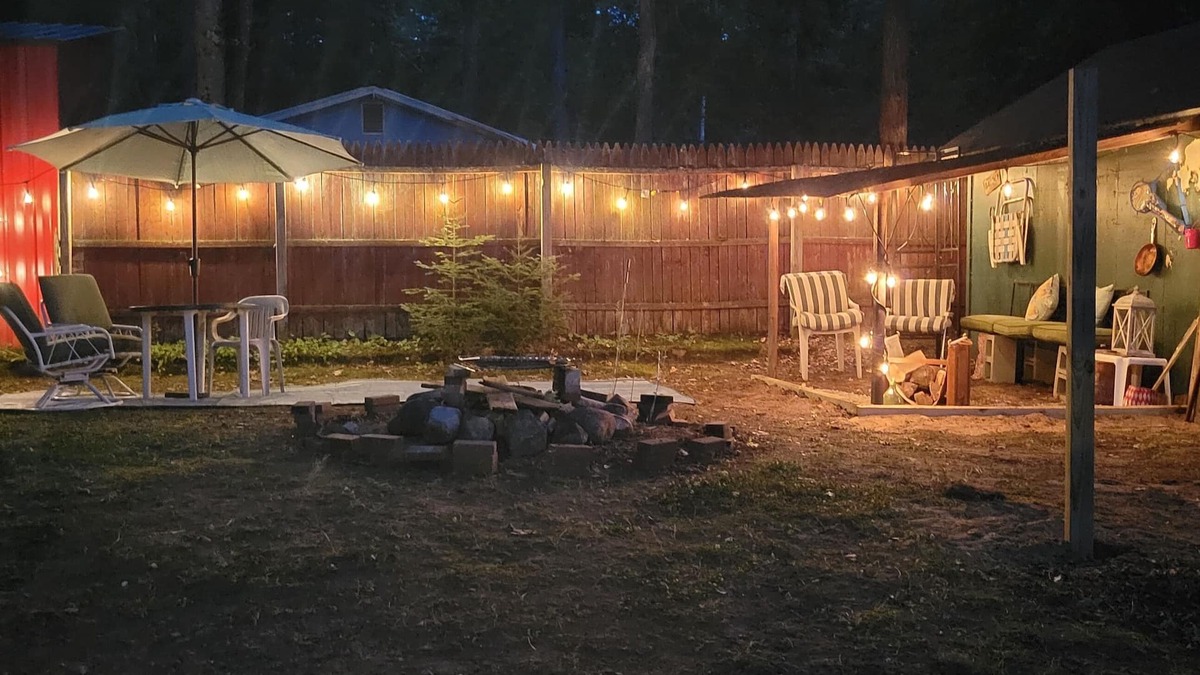 Gladwin Cottage | Hoots Nest casual cottage -private firepit nights, close to small towns & lakes!
