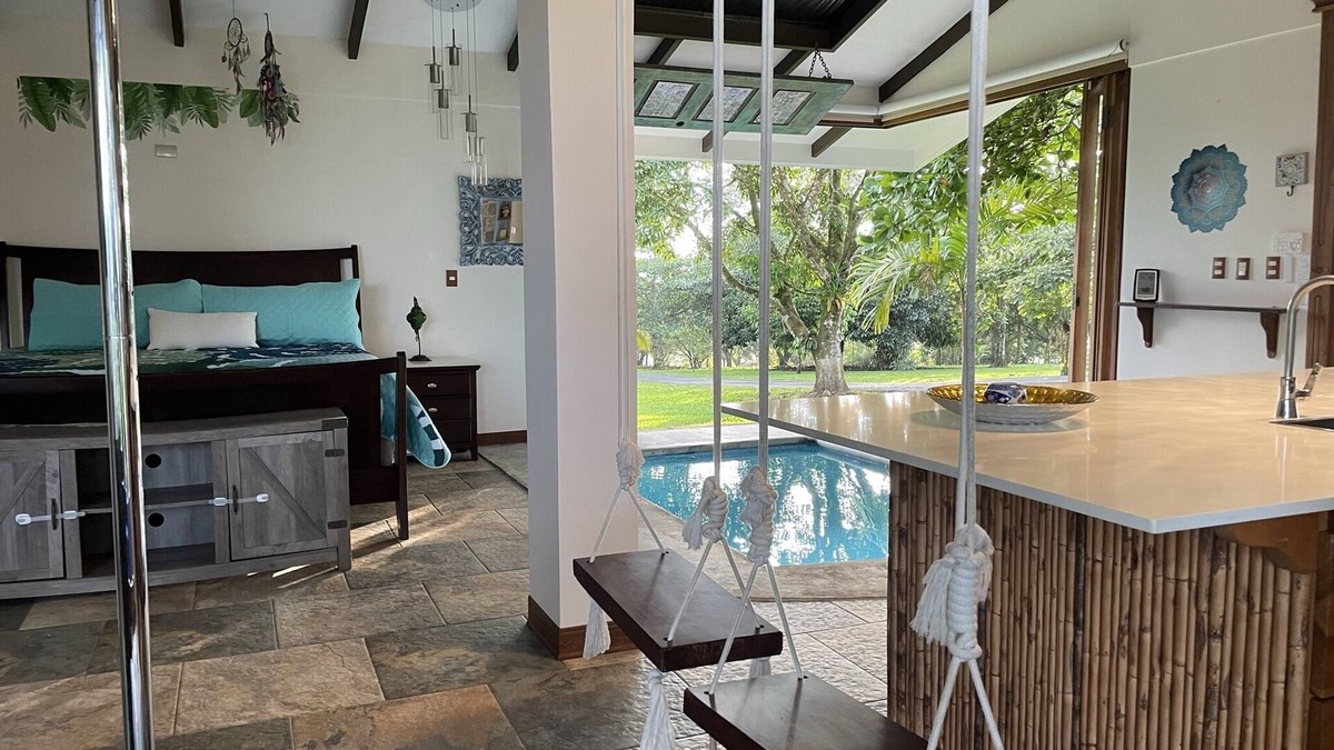 La Palmeria House | Hot springs 1 mile. Amazing views.Arenal Volcano 23.8 miles . Luxury and comfort