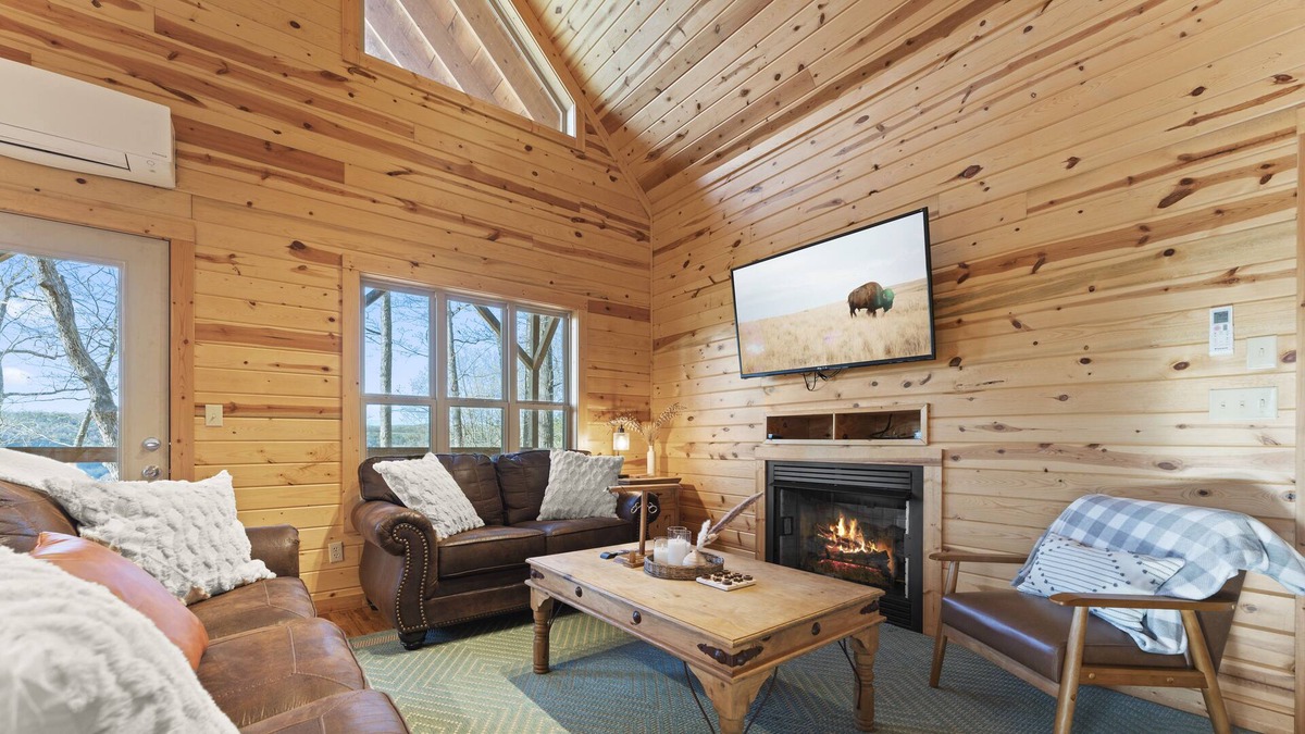 Jasper Cabin | Hot Tub-A-Frame Cabin-Fire Pit-Mountain Views