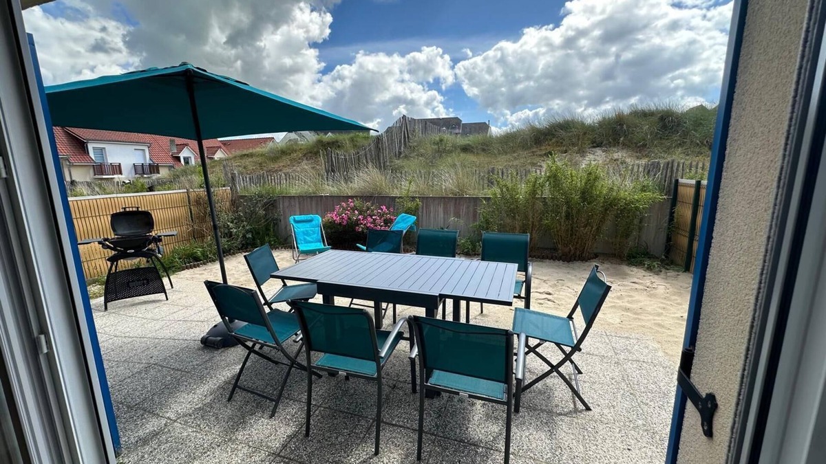 Quend House | House 1 minute from the beach. Peaceful and fully equipped. Outdoor space.