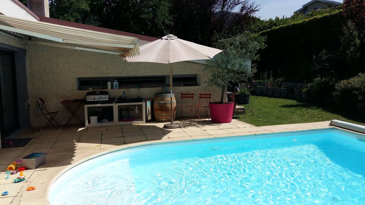 Brie-et-Angonnes House | House 250m² - 5 bedrooms with swimming pool near Golf, Ski and mountain walk