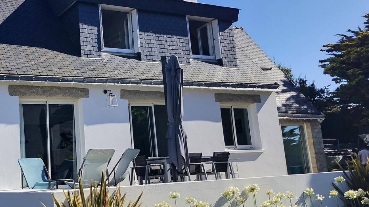 Saint-Gildas-de-Rhuys House | House 9 pope sight sea 150m beach Kercambre, linen and household included