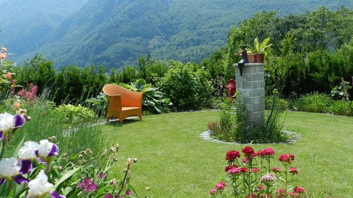 Aurigeno House | House by the waterfall with stunning view, surrounded by vineyards: A hidden gem