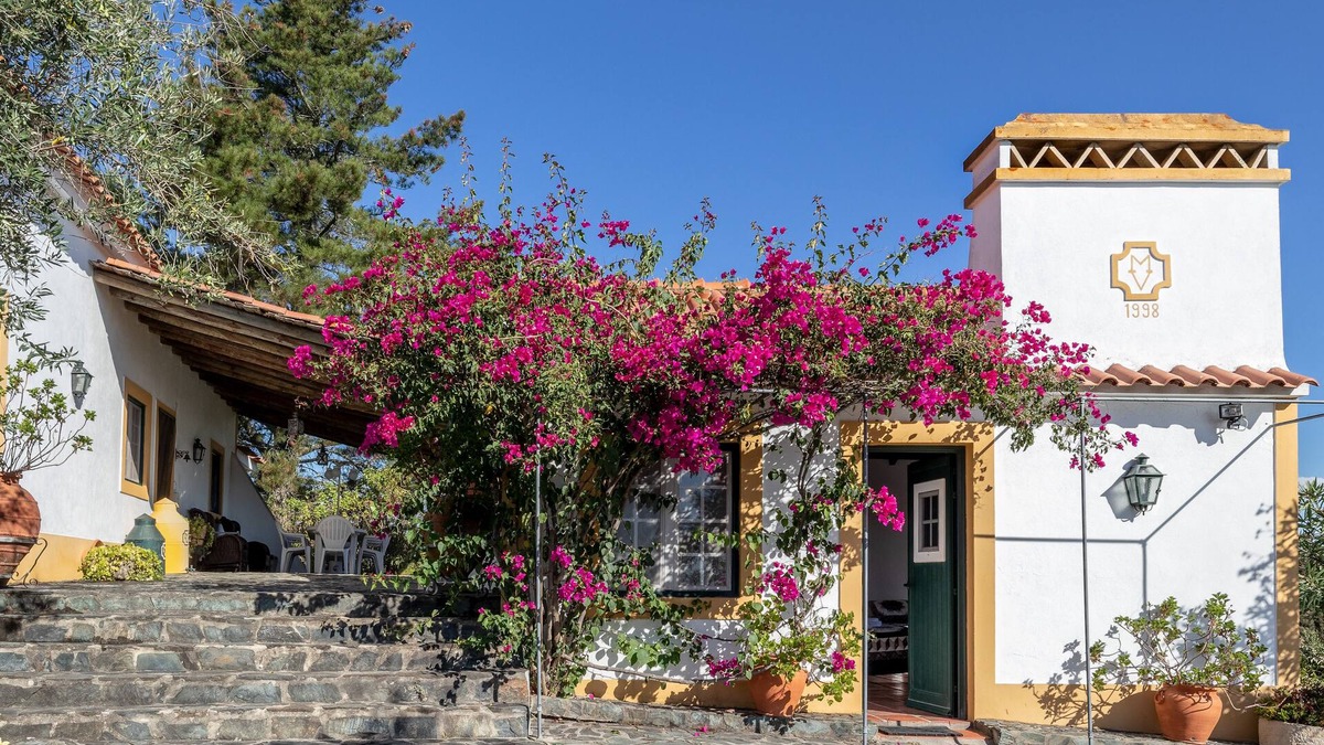 Montargil Cottage | House Countryside with view on the Dam, with Pool, lawn, Barbecue, porch