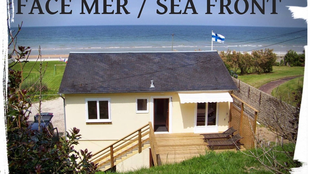 Vierville-sur-Mer Villa | House facing the sea - Omaha Beach - EXCEPTIONAL AND ONLY!