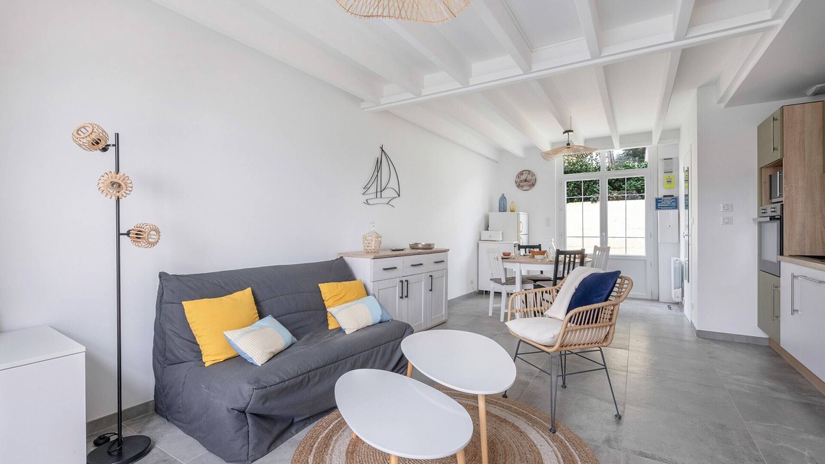 Pornichet Ski Chalet | House for 4 people, only 450m from the beaches!