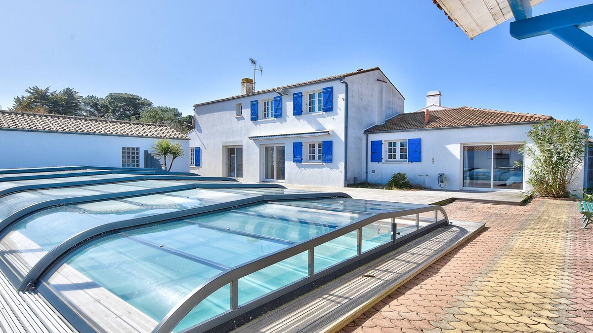 Noirmoutier-en-l'Ile Ski Chalet | House for 11 - Swimming pool - Noirmoutier-en-L'île