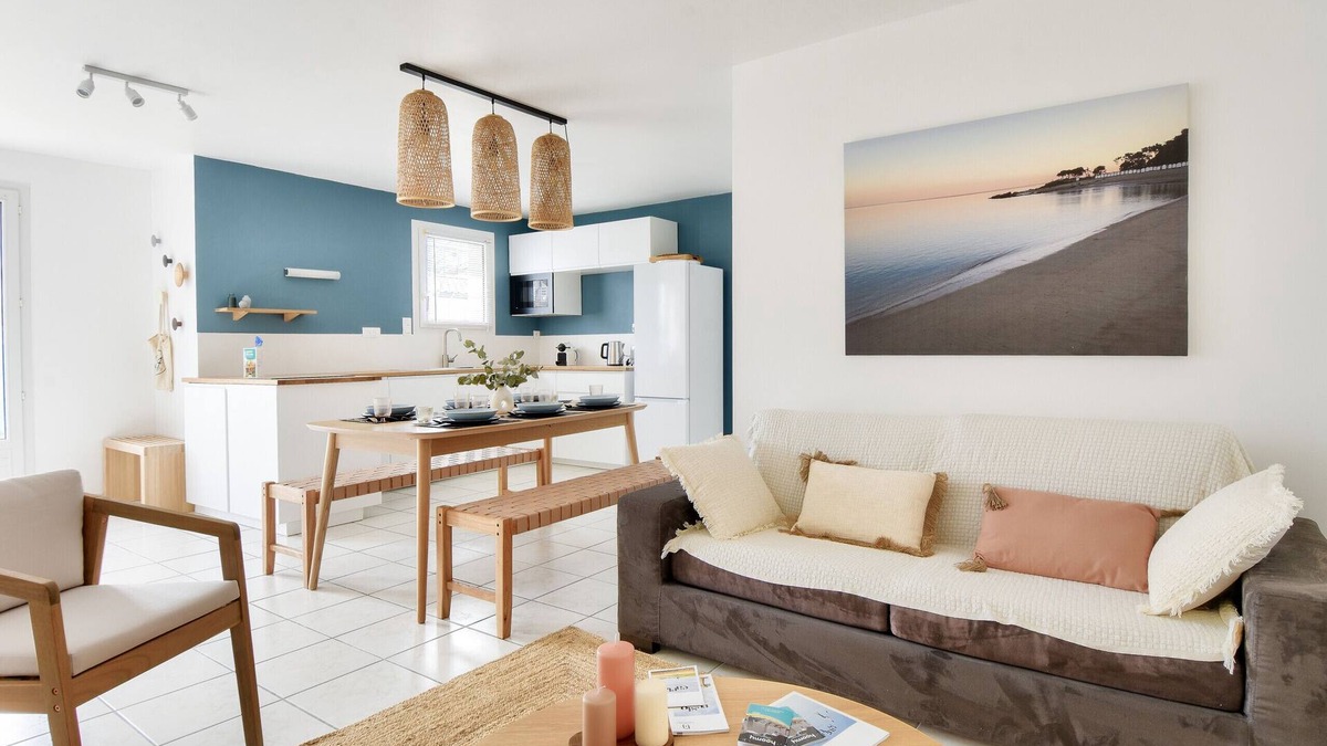 Noirmoutier-en-l'Ile Ski Chalet | House for 6 - Garden - Center of Noirmoutier