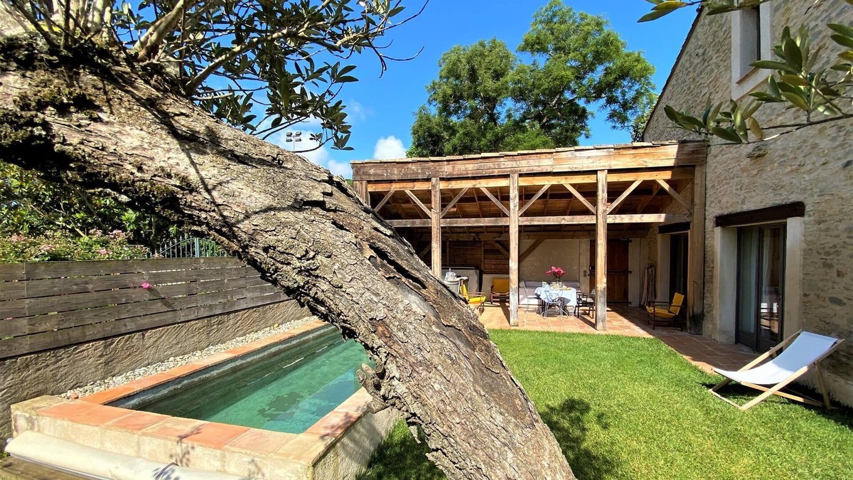 Saint-Papoul Cottage | House in Saint Papoul , in the Aude Cathar country : « La Grange » to sleep 10 p