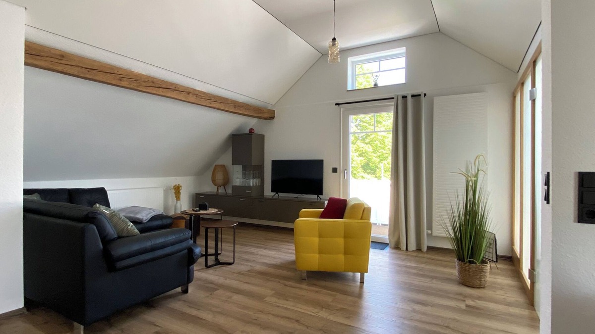 Frielendorf Apartment | House Mariechen 5 star DTV classification with sauna in Frielendorf