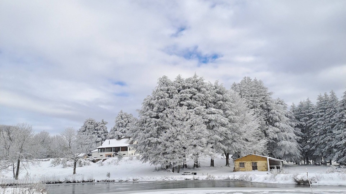 Pradelles-Cabardes House | House overlooking private lake in mid-mountain setting. Peace and quiet in the heart of nature!