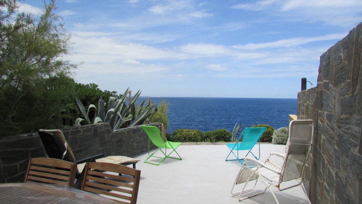 Port-Vendres House | HOUSE SEA VIEW 4 PERS/2 CH BEACH IMMEDIATE ACCESS TERRACES AND PARKING