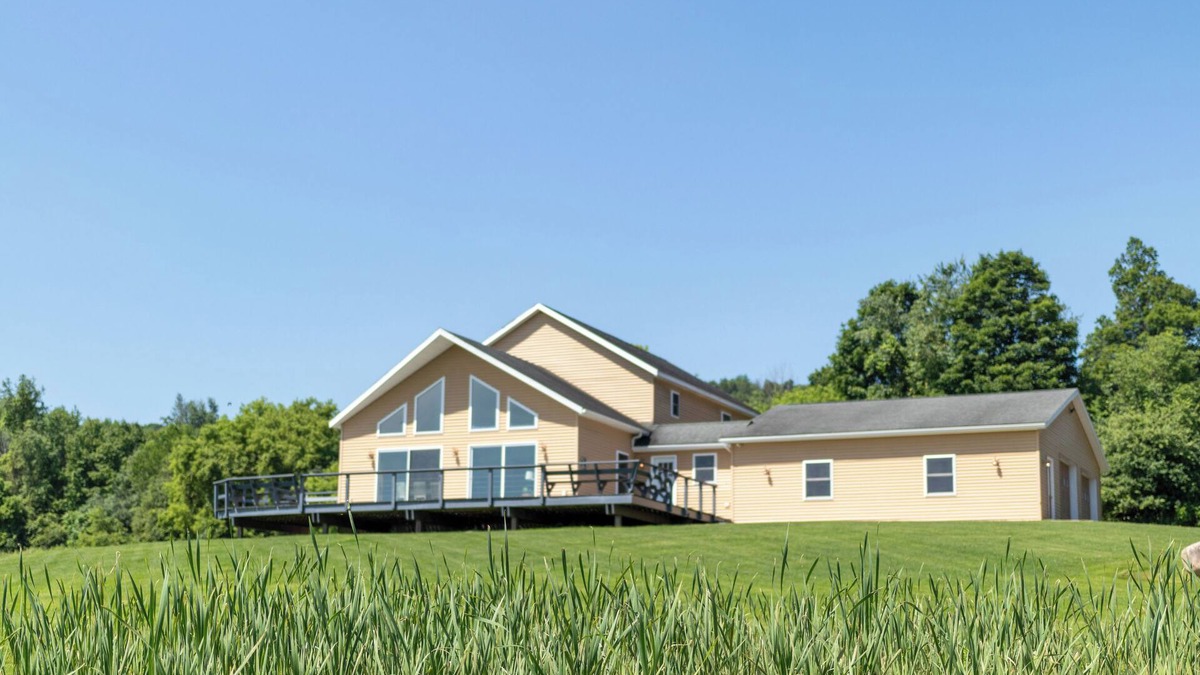 Deansboro House | House w/Scenic Deck, Hot Tub & Barn