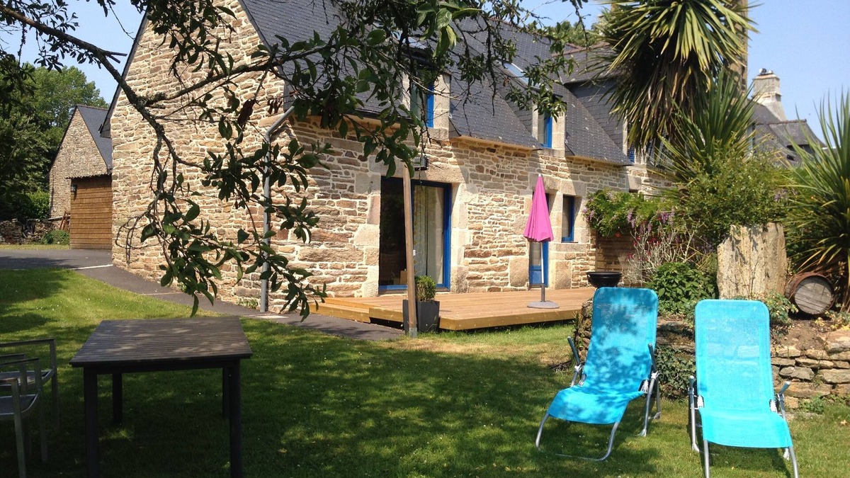 Concarneau House | House with large garden classified 3 stars 5 km from the sea