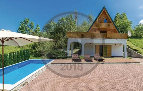 Crni Lug House | House with Pool and Sauna