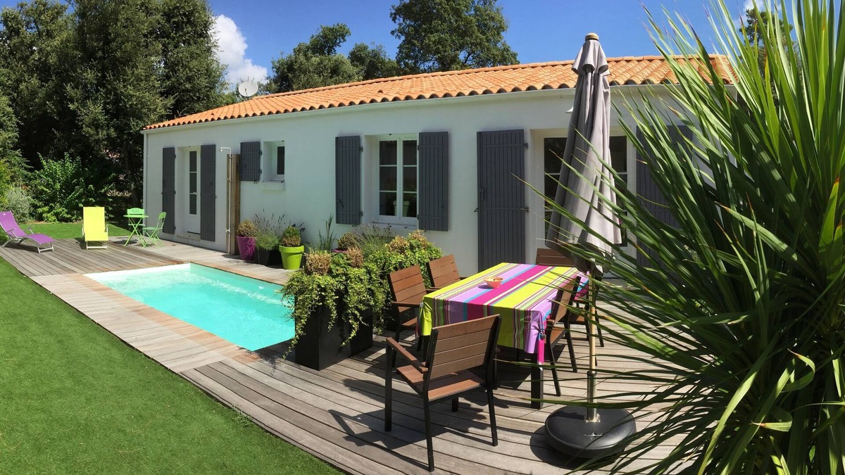 Dolus-d'Oleron House | House with pool in Vert Bois 5 minutes from the beach by bike