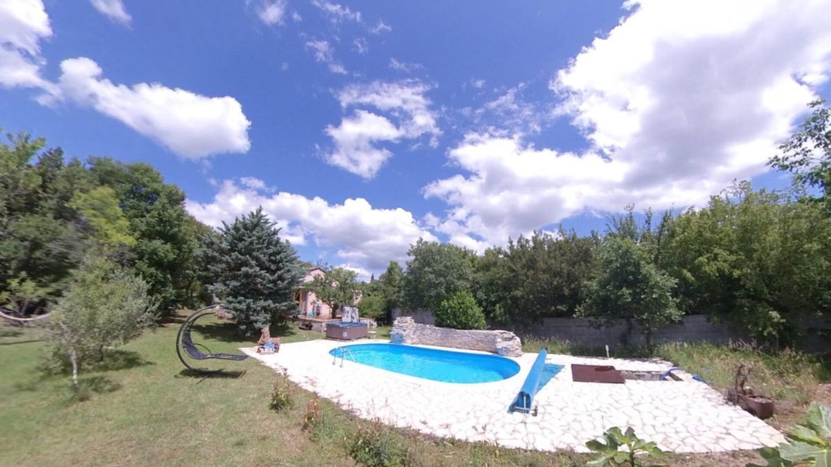 Hrboki House | House with pool secluded in lush greenery ideal for couples/families with pets