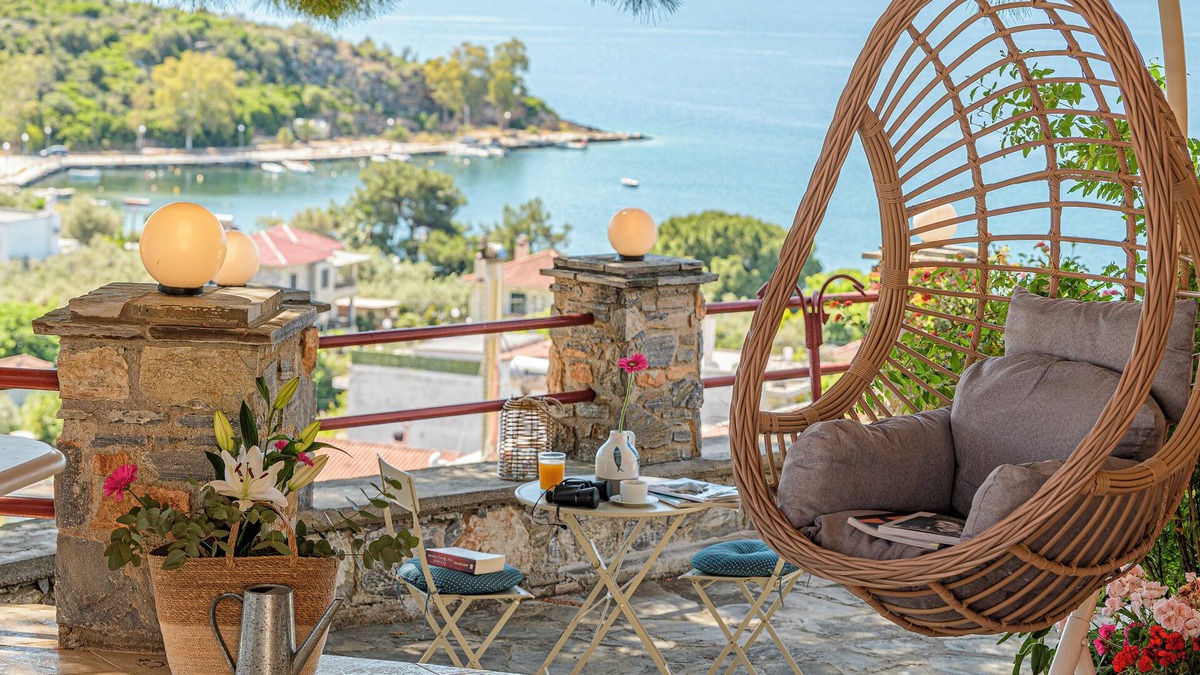Volos Cottage | House with view close to the beach