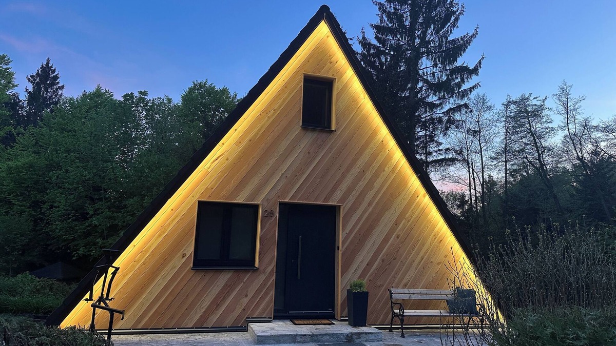 Grattersdorf House | HOUSE28 - Modern A-Frame in the woods