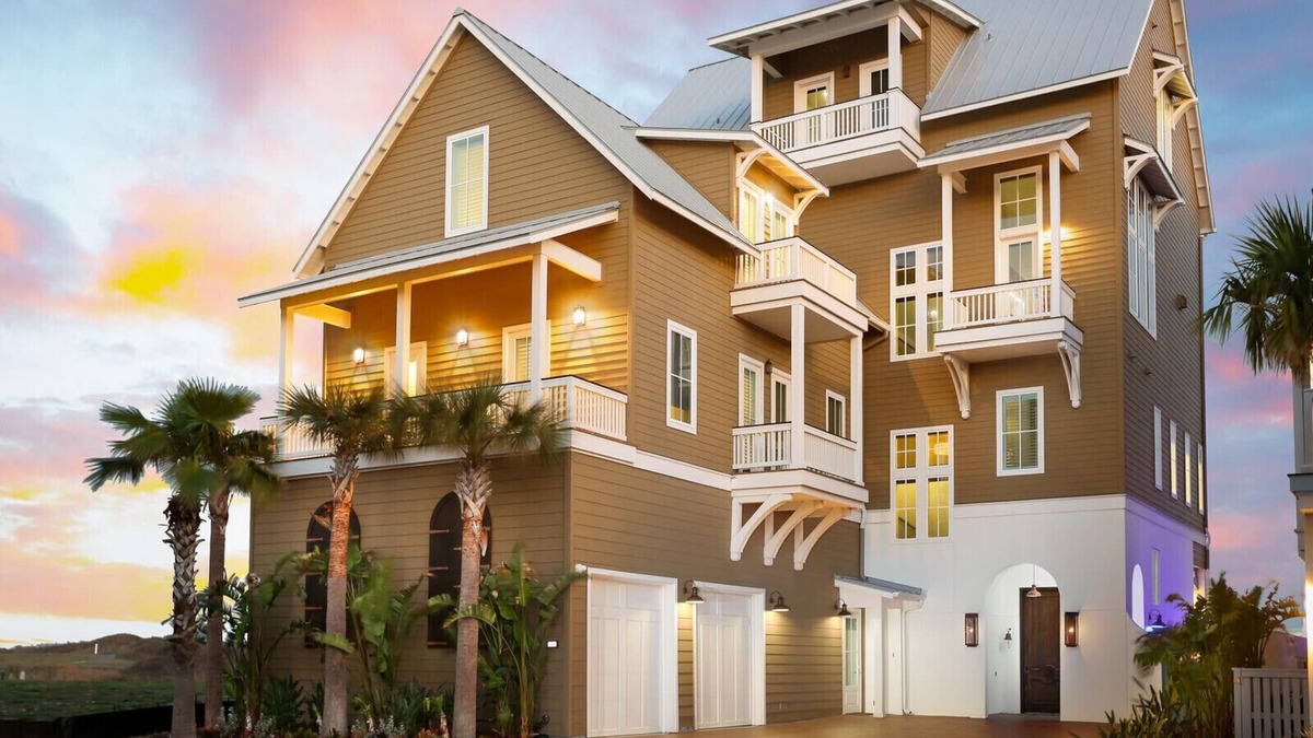 Port Aransas House | Huge Ocean View - Spa/Pool/Golf Cart