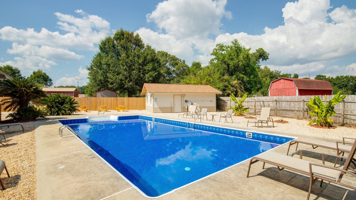 West Pensacola House | HUGH PRIVATE POOL - Game/Fitness room, close to popular attractions and beach!