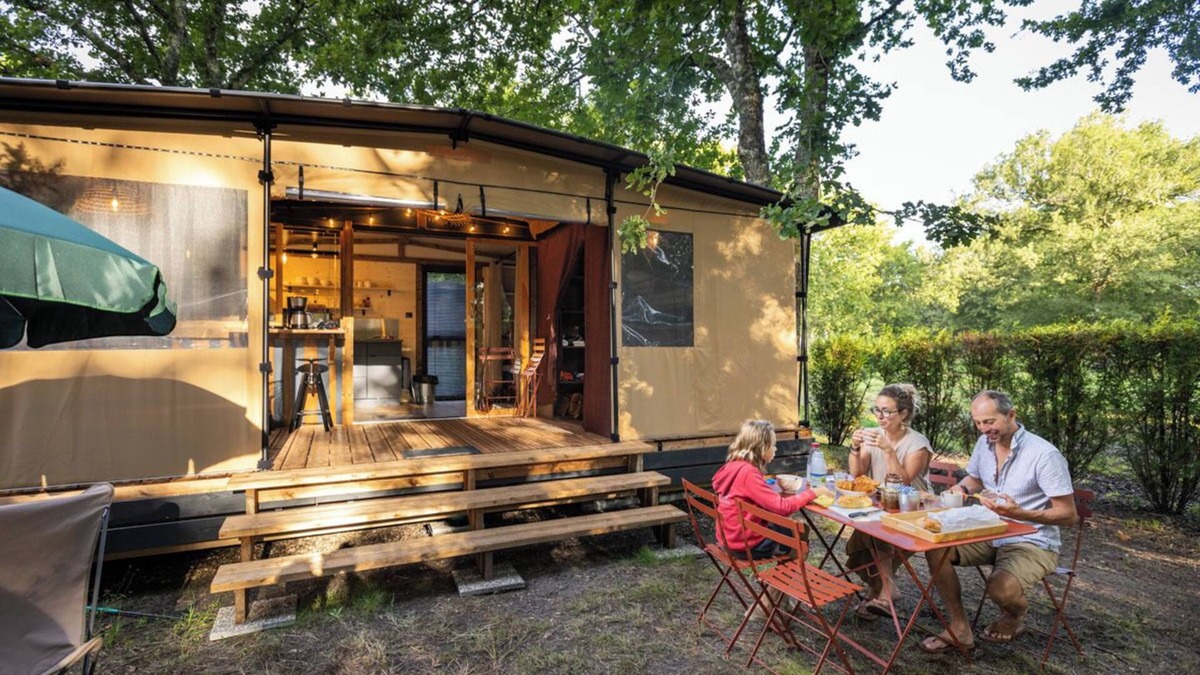 Aureilhan Cabin | Huttopia Lac d'Aureilhan - Mimizan