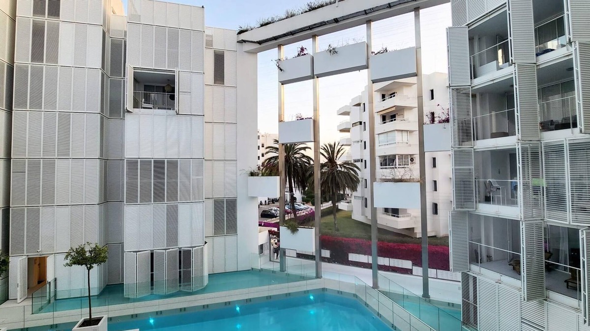 Talamanca Apartment | Ibiza - Apartment - Sleeps 4 - Parking - Pool