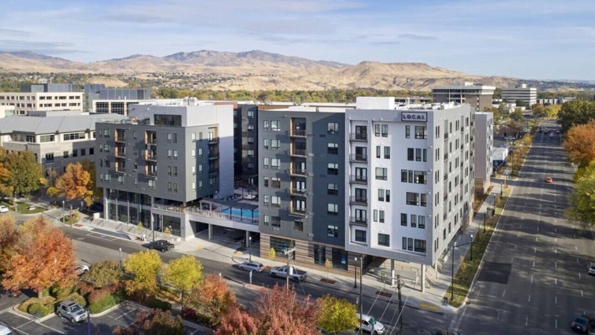 Boise Apartment | Iconic Nike Studio + Romantic Canopy Glow