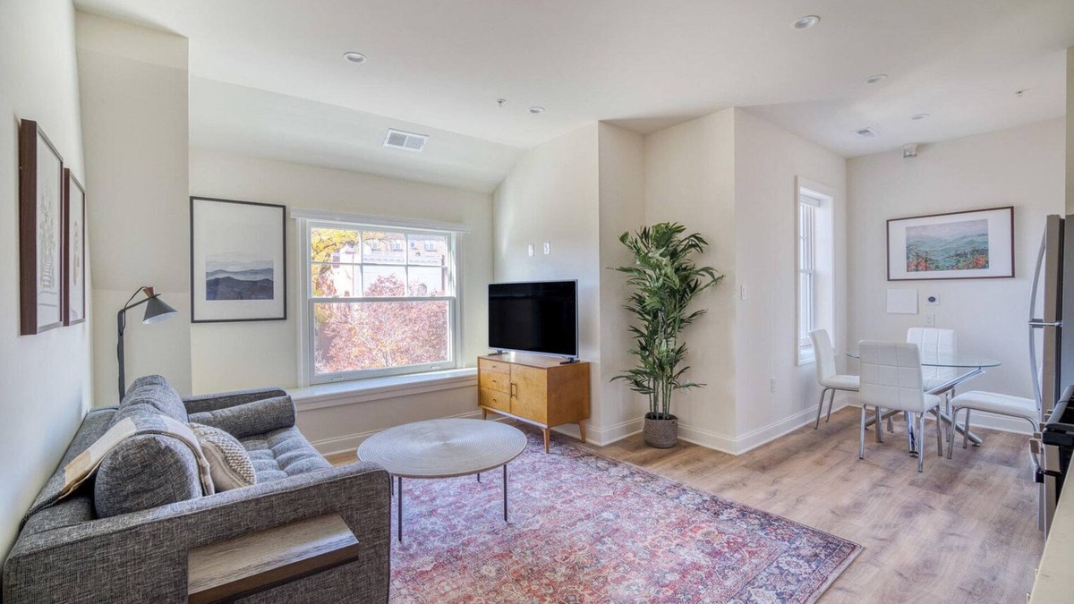 Dupont Circle Apartment | Ideal Dupont Circle 1BR w/W/D, nr Bars & Metro Station, by Blueground