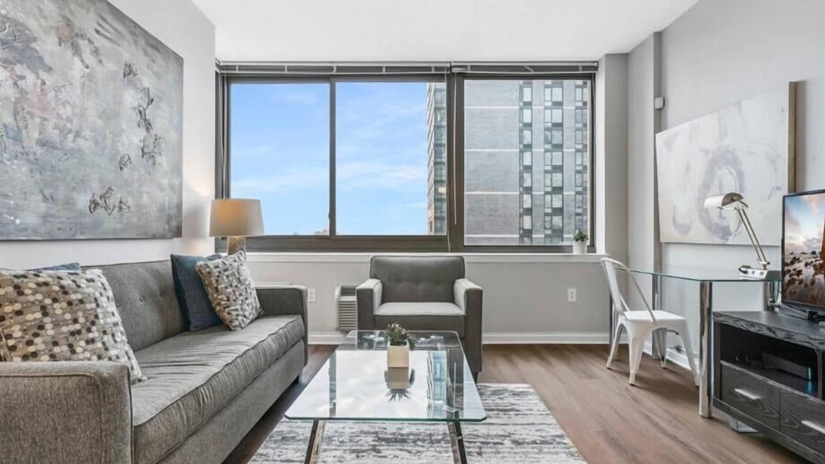 Hudson Exchange Apartment | Ideal for Commuters | nrr PATH, rail & ferry | Jersey City