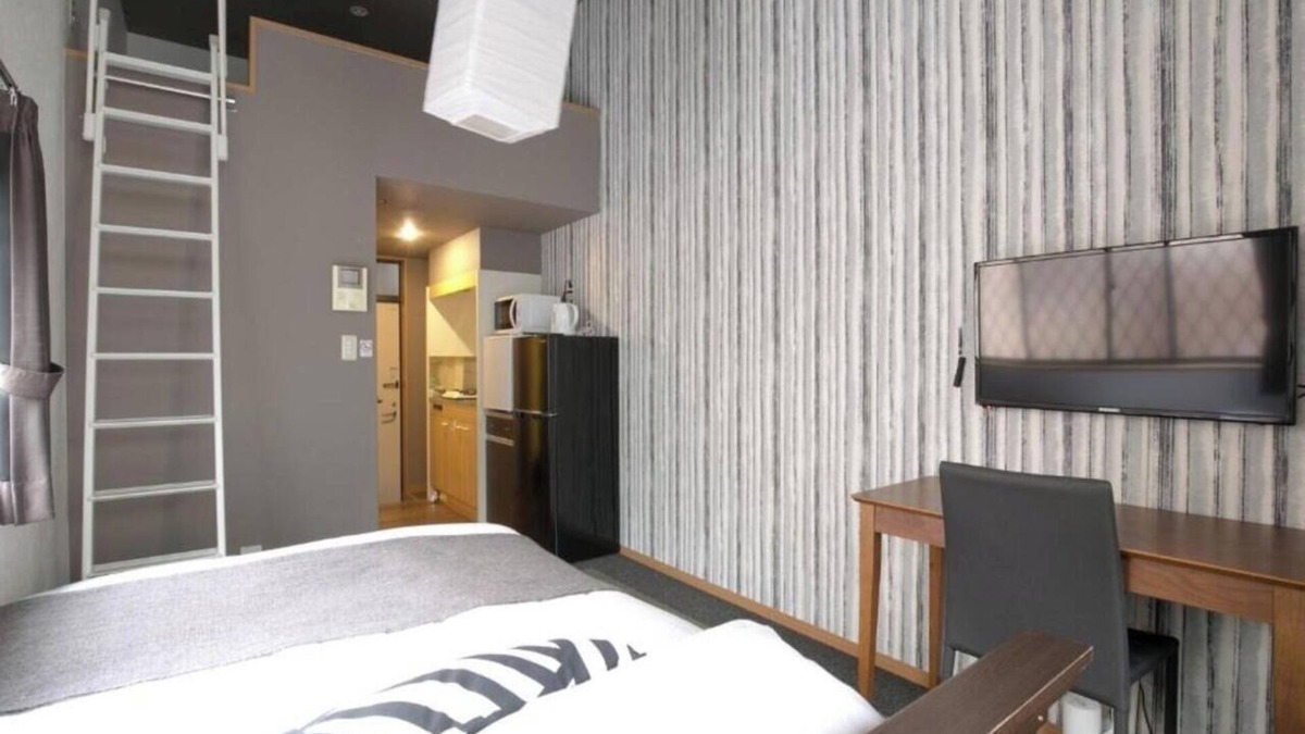 Sumiyoshi Apartment | Ideal for longterm stays Desk and fixed internet/Fukuoka Fukuoka