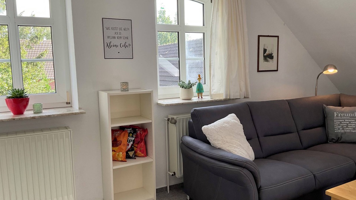 Brookmerland Apartment | Idyllically situated. 90m2 apartment for families + travelers up to 5 persons + garden + terrace near the North Sea 🐟