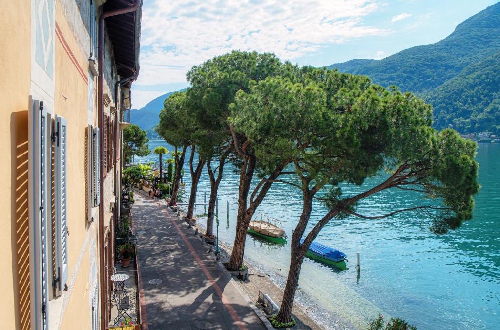 Morcote Apartment | Il Balcone sul Lago by Quokka 360 - historic lakeside flat in Morcote