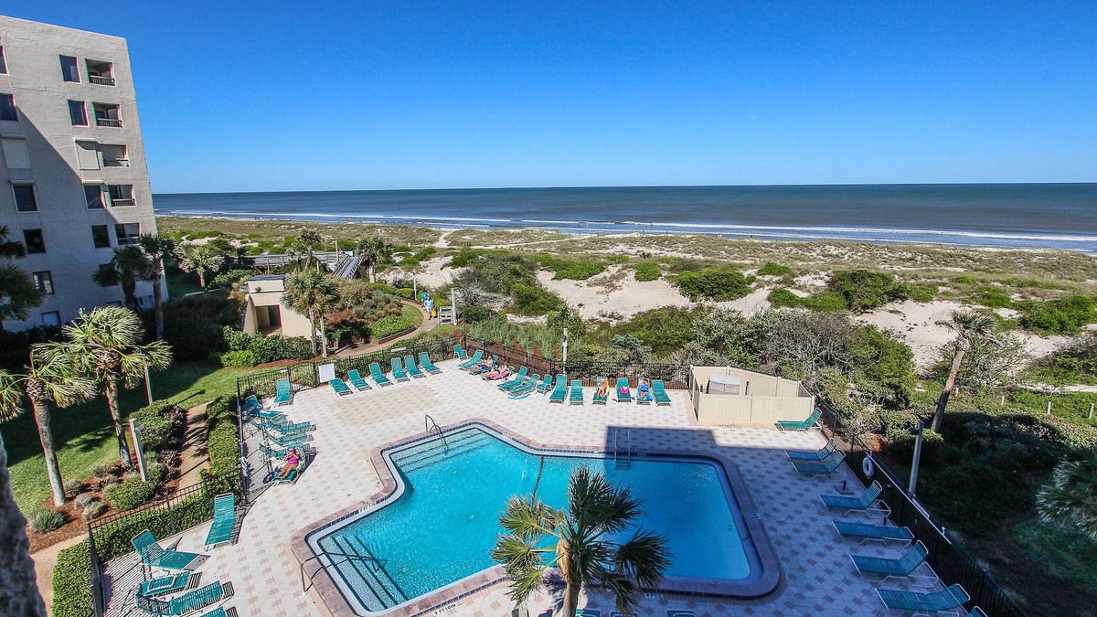 Amelia City Condo | Immaculate, directly oceanfront condo, superbly renovated.
