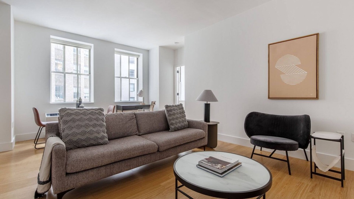 Financial District Apartment | Impeccable FiDi 1BR w/Golf Simulator, nr Freedom Tower, by Blueground