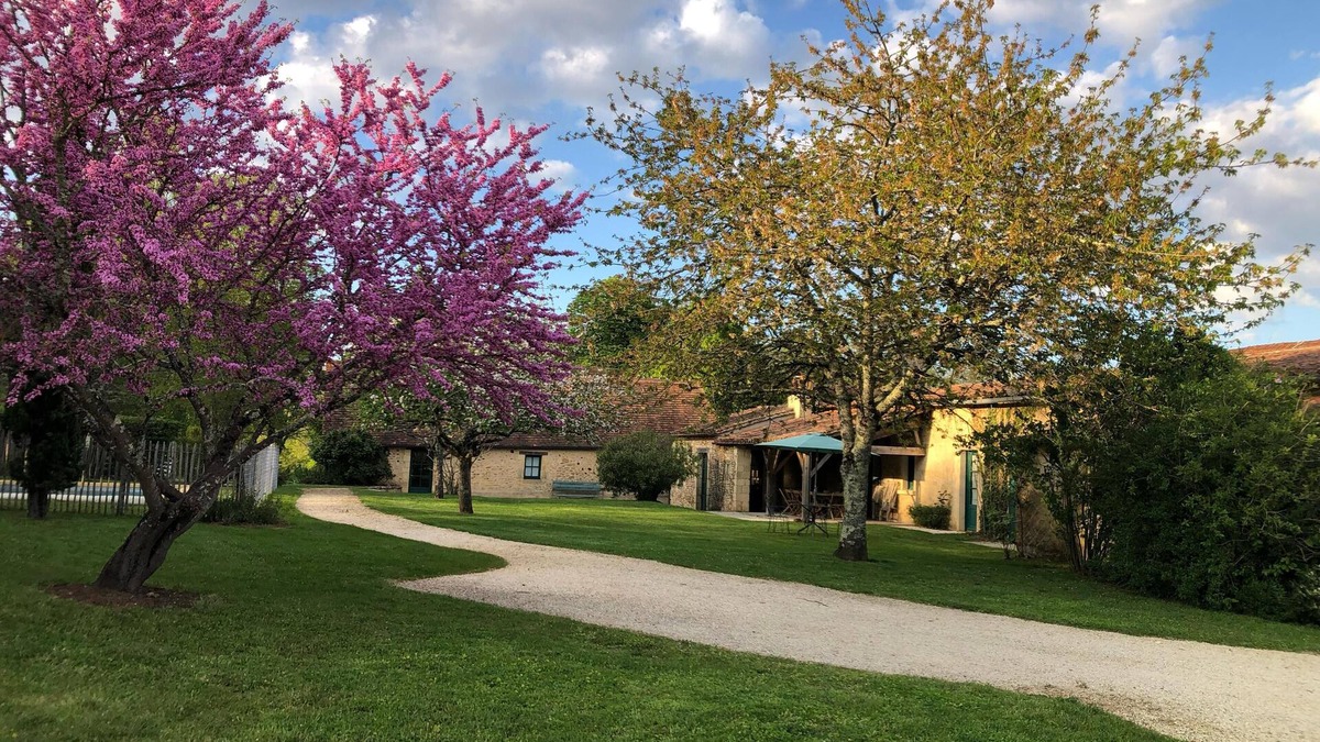Cendrieux Cottage | In a green setting, pretty farm (producing walnuts and strawberries), swimming pool