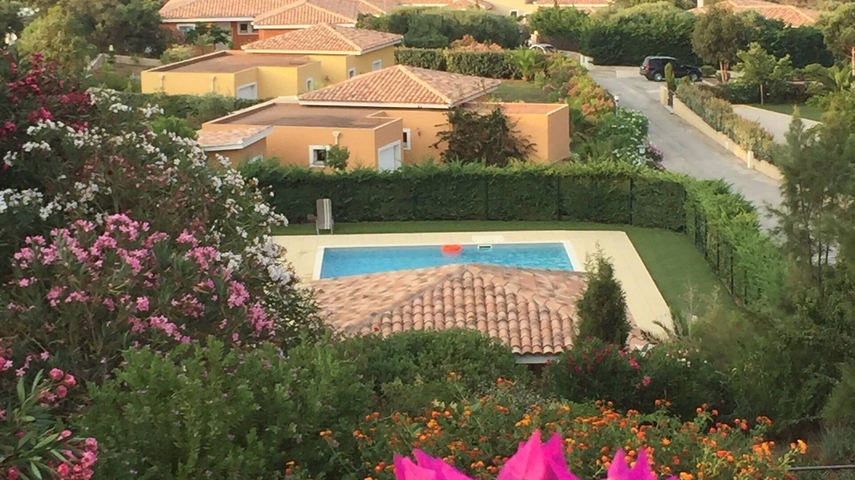 Marine de Saint Ambroggio Apartment | In a private residence, very nice apartment with sea view PROMO JULY