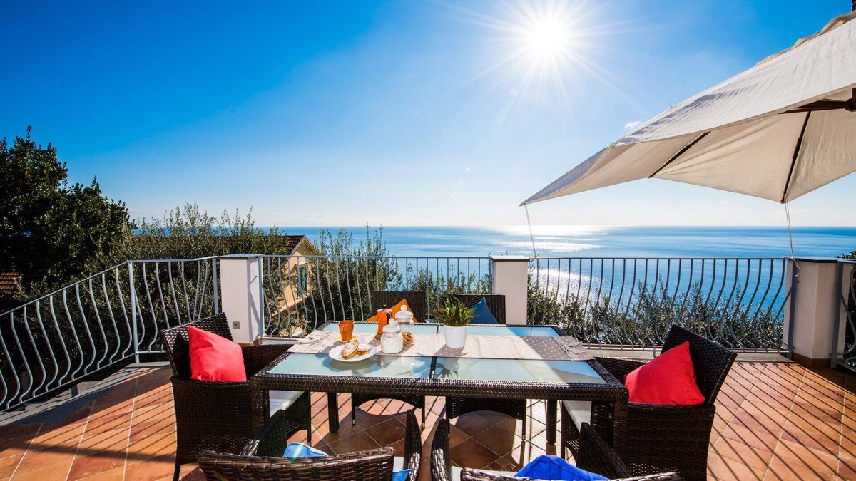 Pogerola Villa | In Amalfi villa sea view at 200 Mt from the beach.available for event