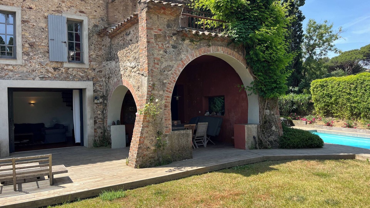 Gassin Villa | In an old country house, pretty house with private heated pool 5 'from St Tropez