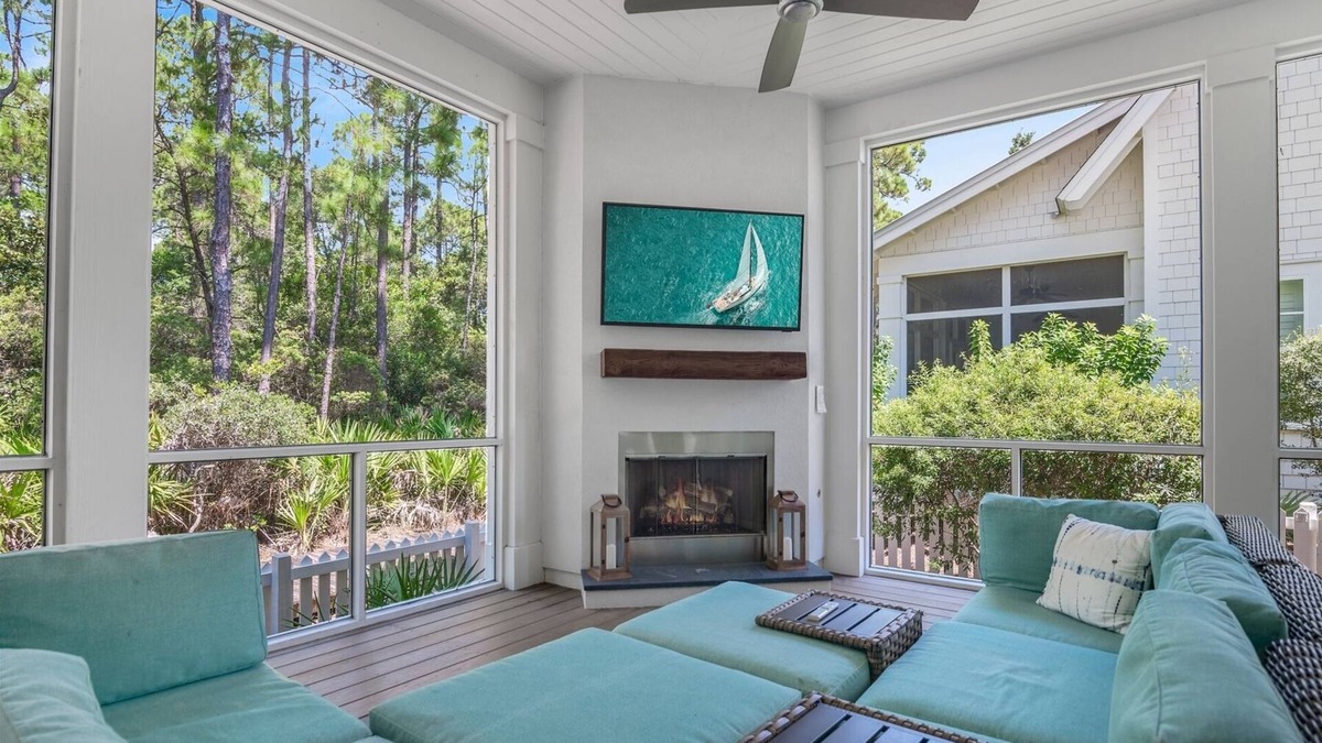 WaterSound West Beach House | In Beautiful Watersound West - Deeded Beach Access - Pool - 4 Bikes - 'Sea D'Light'