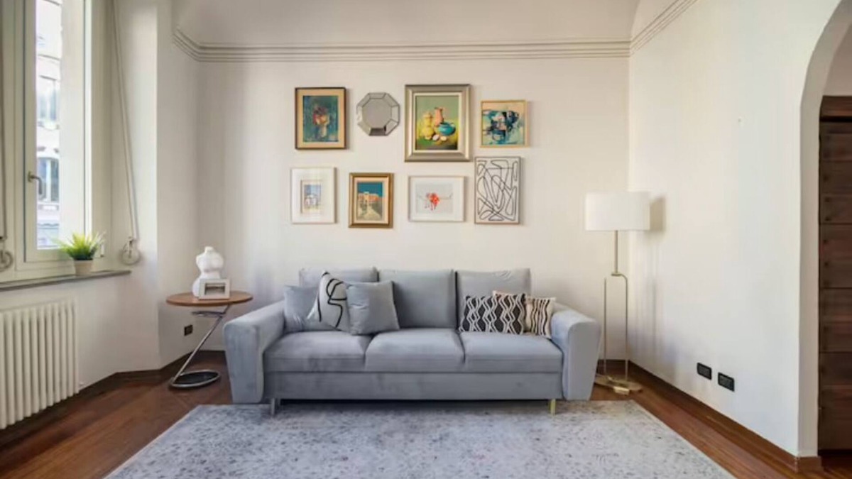 Biella Apartment | In Biella's Historic Center - Large, Luxurious, Multi-family Design Apartment