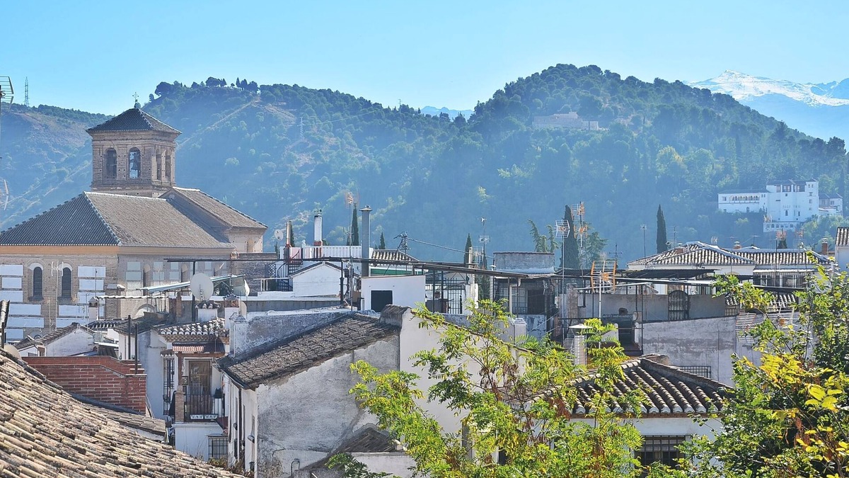 Albaicin House | In Plaza Larga, 4 bedrooms, terrace overlooking Generalife. Parking Included
