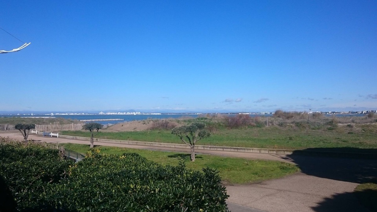 Le Grau-Du-Roi Apartment | In small quiet residence facing the beach with beautiful terrace/private parking