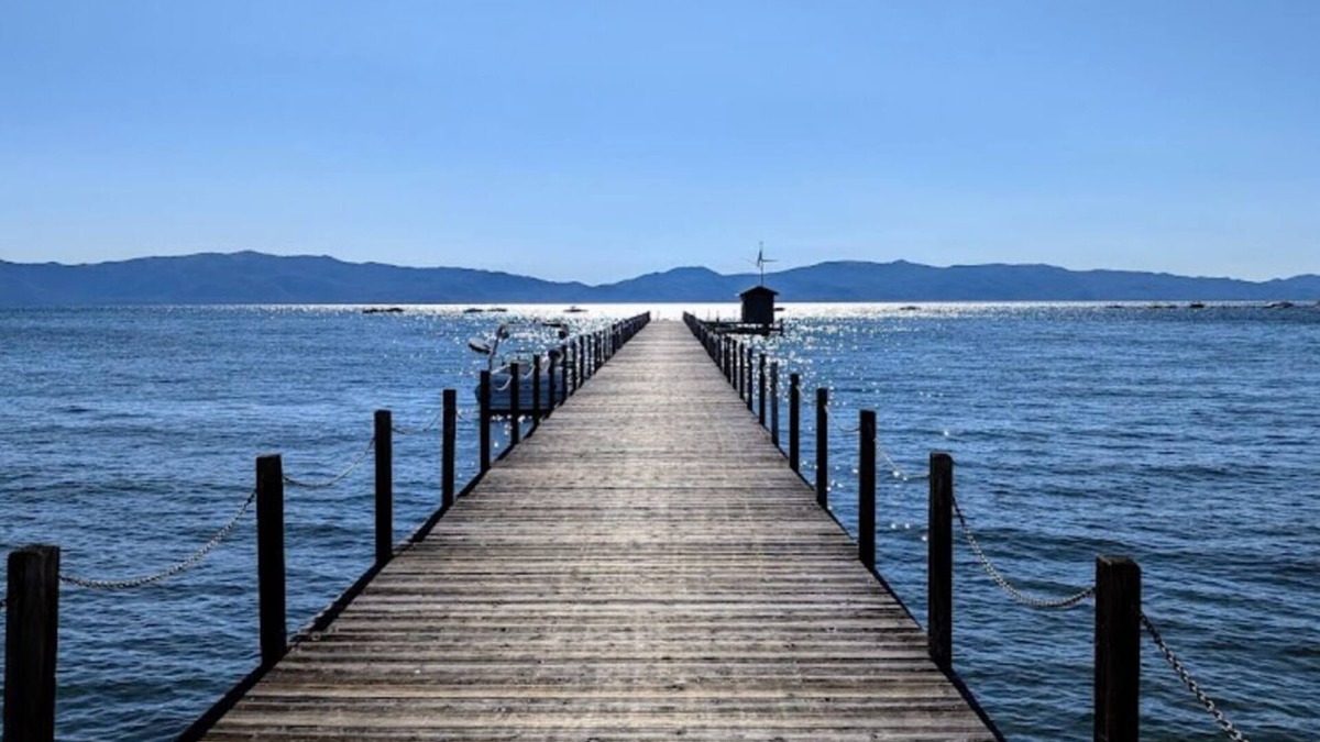 Tahoe City Condo | In The Heart Of Tahoe City! Private Beach And Pool! Walk Anywhere!