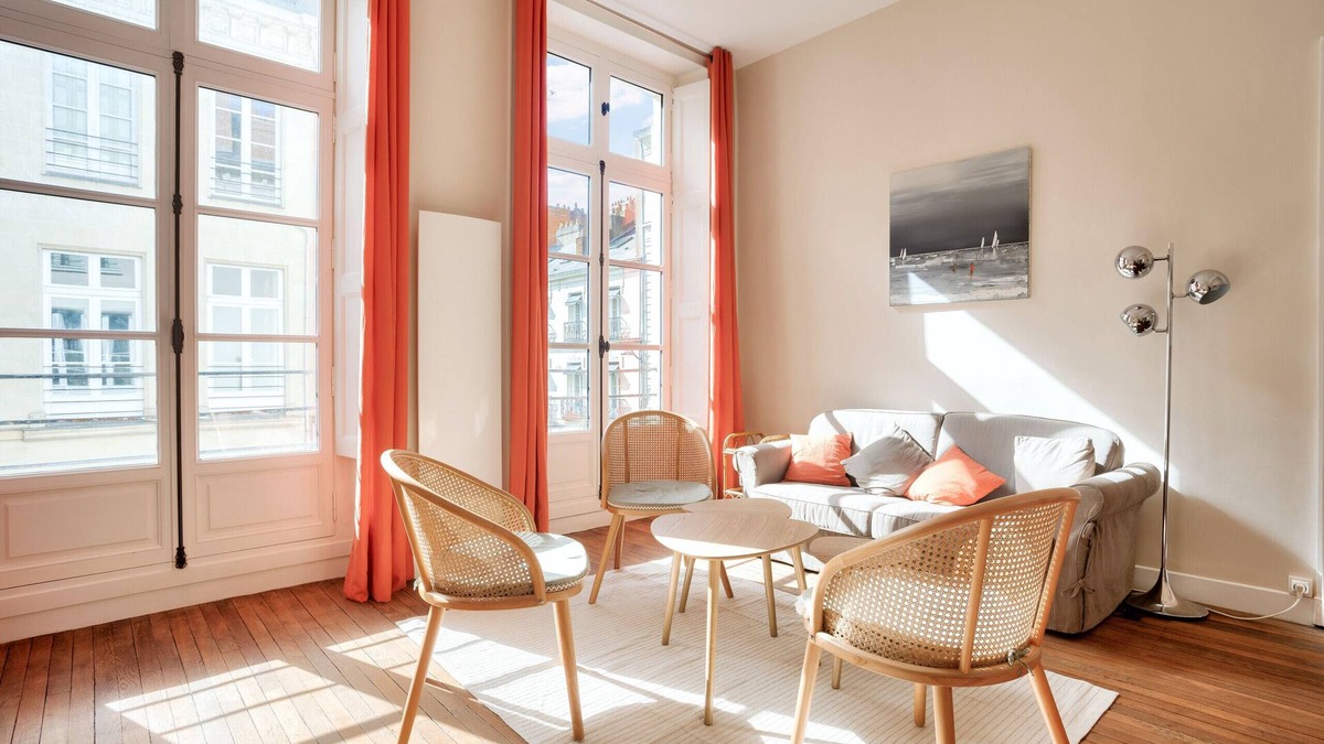 Graslin - Commerce Apartment | In the heart of the Graslin district, flat for 3