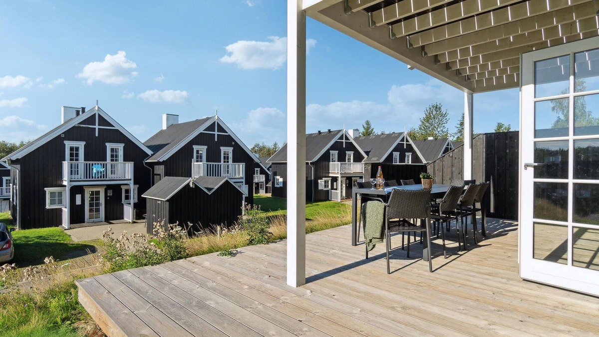 Gjern House | In the popular Søhøjland Feriecenter this comfortable vacation home welcomes you.