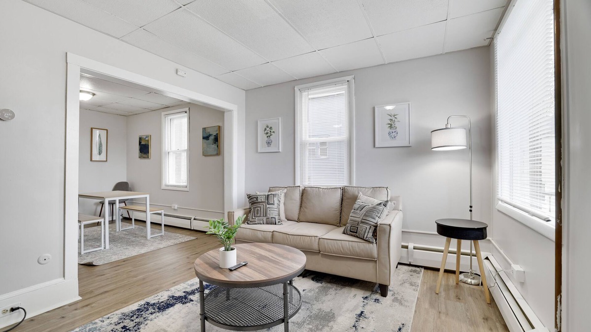 Wilkes-Barre Apartment | In Unit W&D Free Parking Fast Wifi 5 Min Downtown