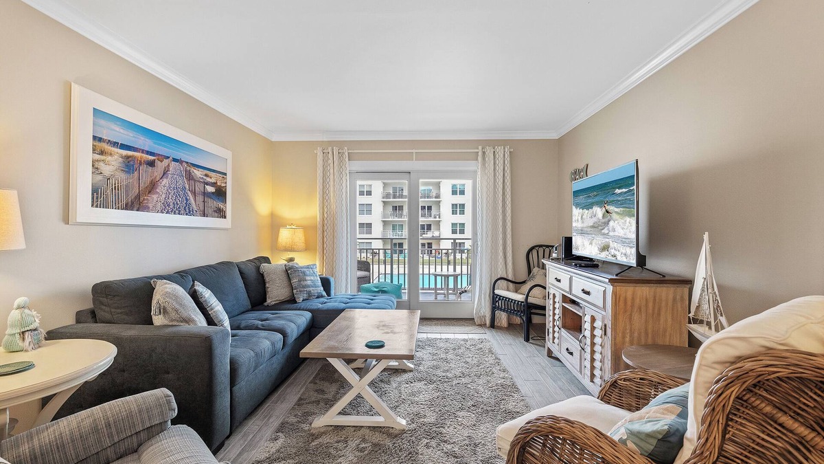 New Smyrna Beach Condo | ☀️Incredible Beach Views-Pool-Sea Coast Gardens III 209☀️