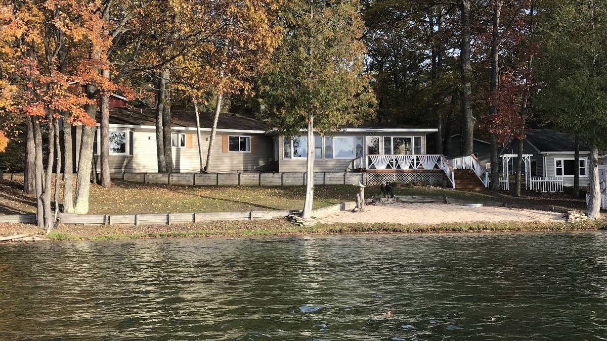 Rose City House | Incredible sunsets await in this Northern Michigan Lake front home.