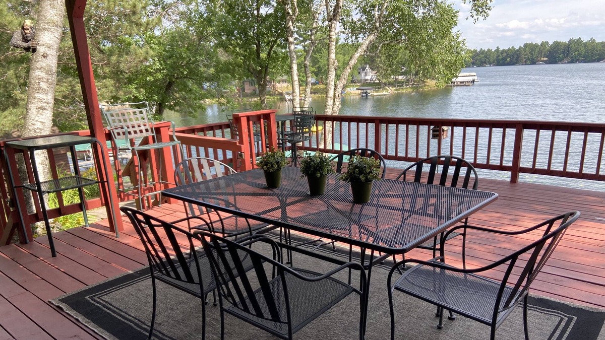Pillager House | Incredible Views Home On Large Private Sylvan/Gull Lake Wooded Lot